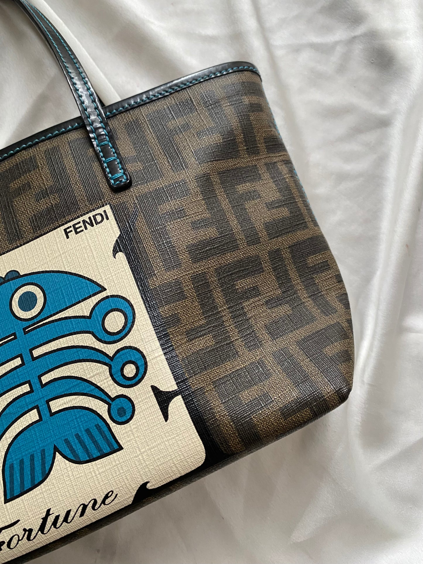 Fendi mini tote zucca edizione limitata Fortune