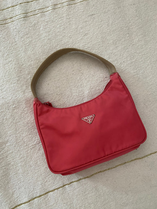 Prada hobo 2000 Barbie pink