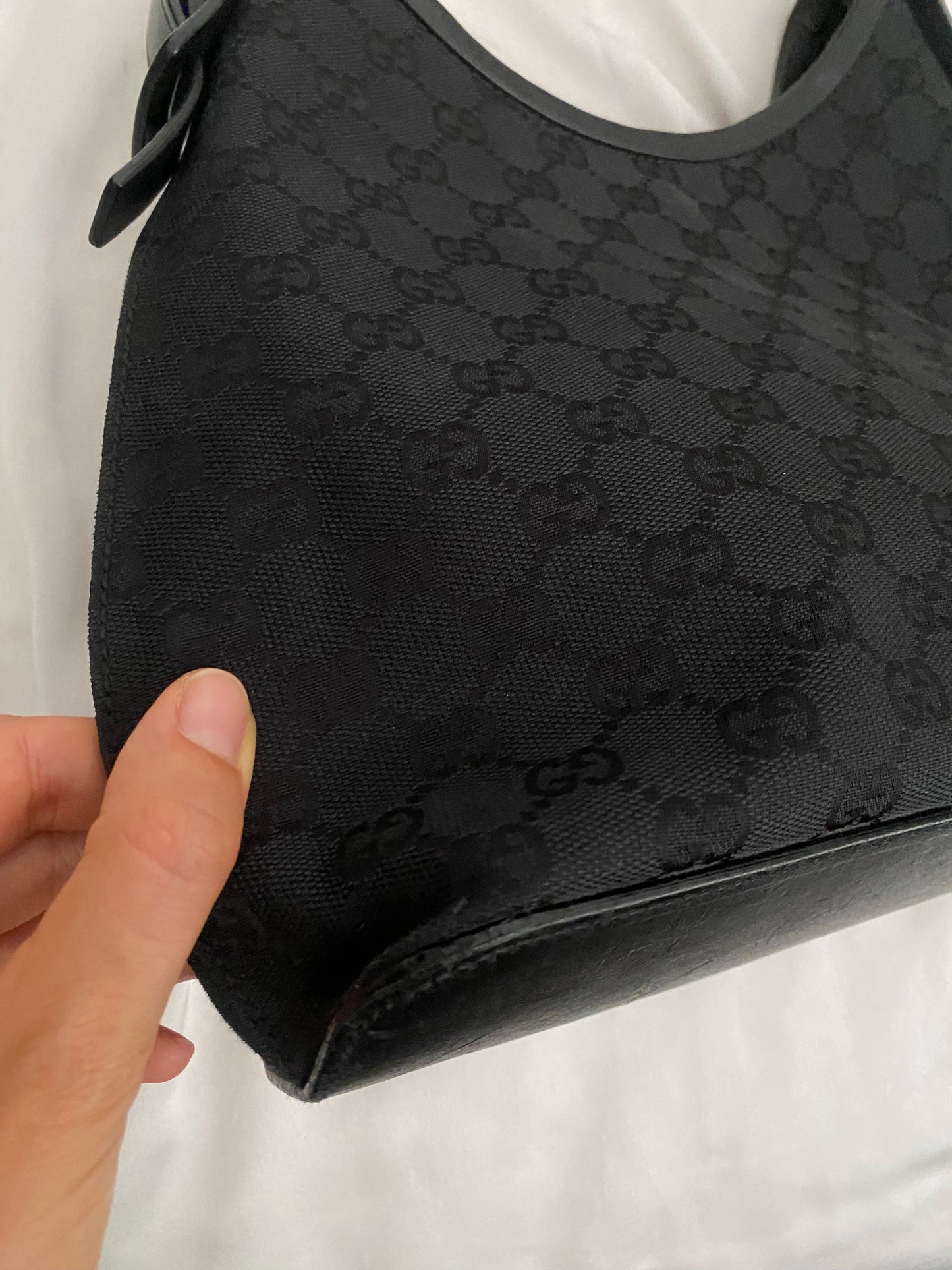 Gucci monogram hobo era Tom Ford