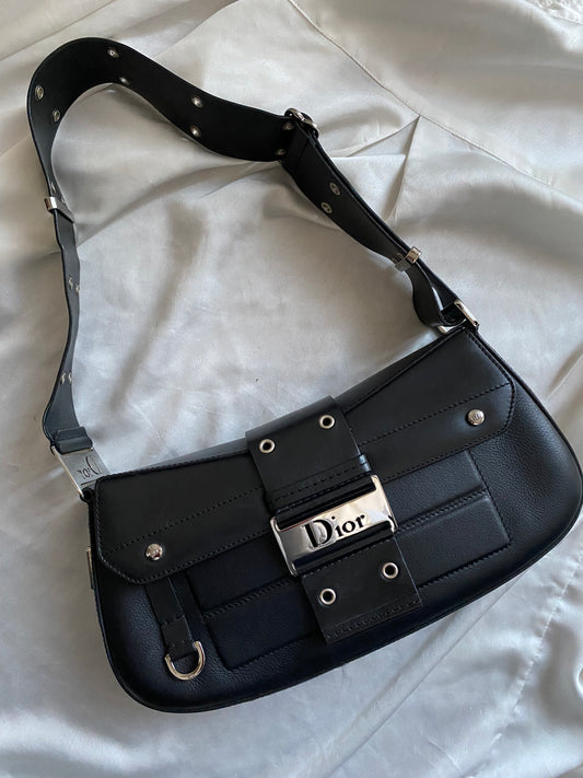 Dior columbus street chic pelle nera