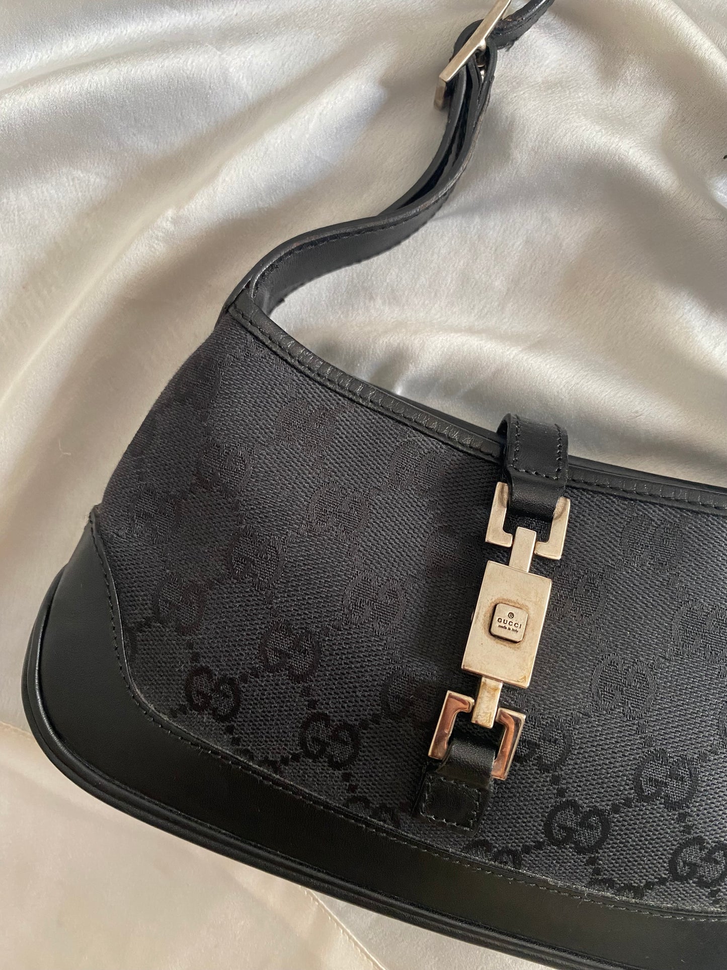 Gucci Jackie mini era Tom ford monogram nero