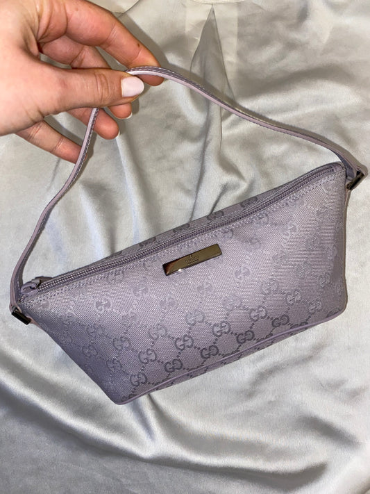 Gucci boat baguette lilla