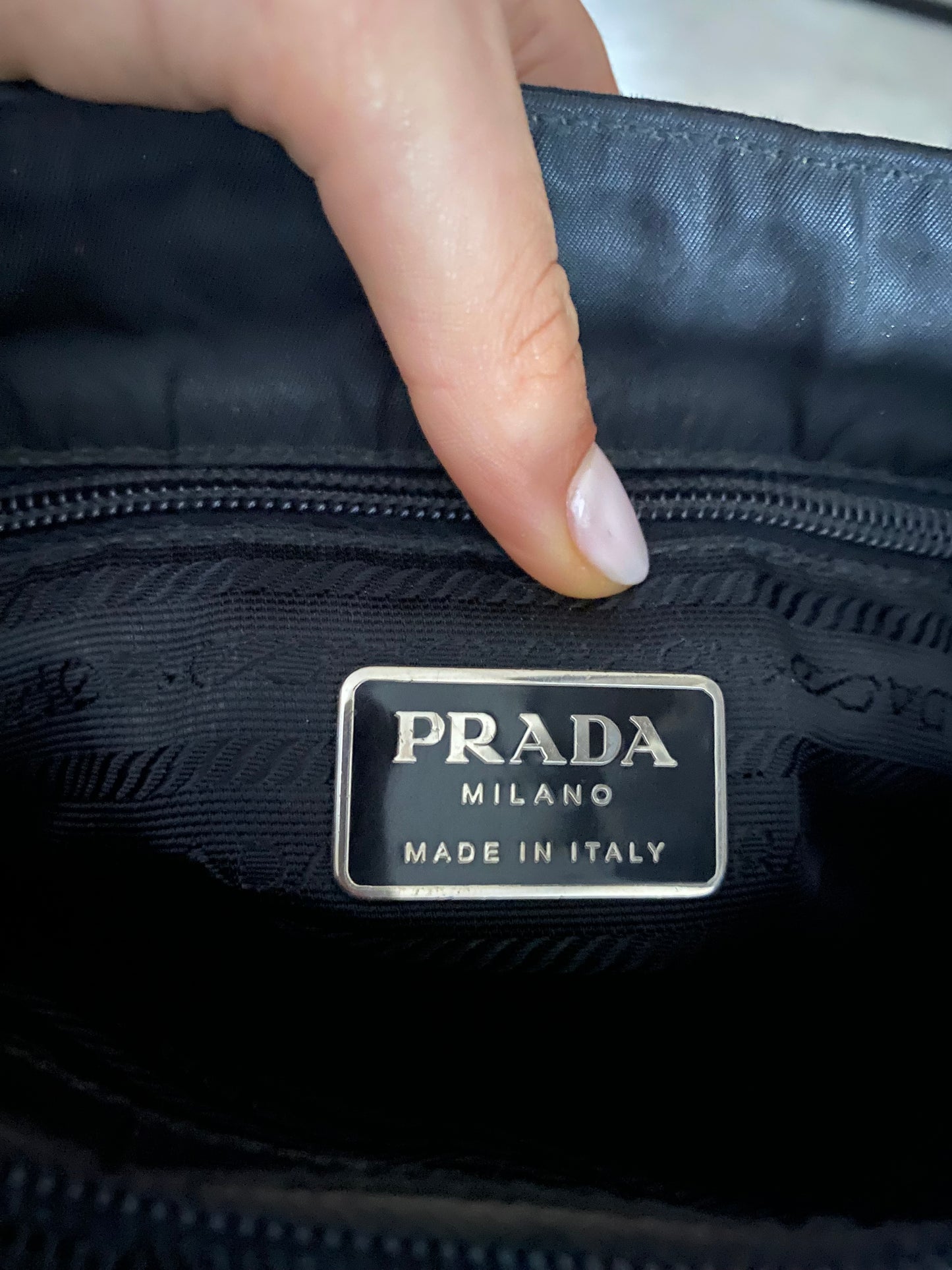 Prada Square Tote Nylon