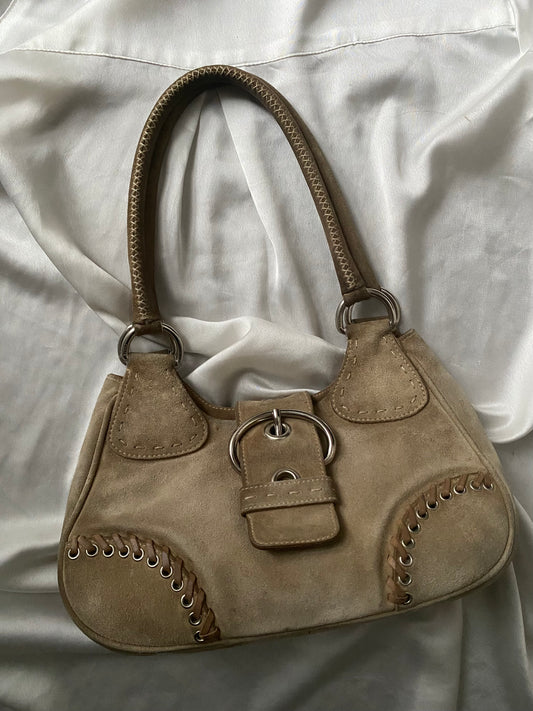 Prada moon camoscio champagne