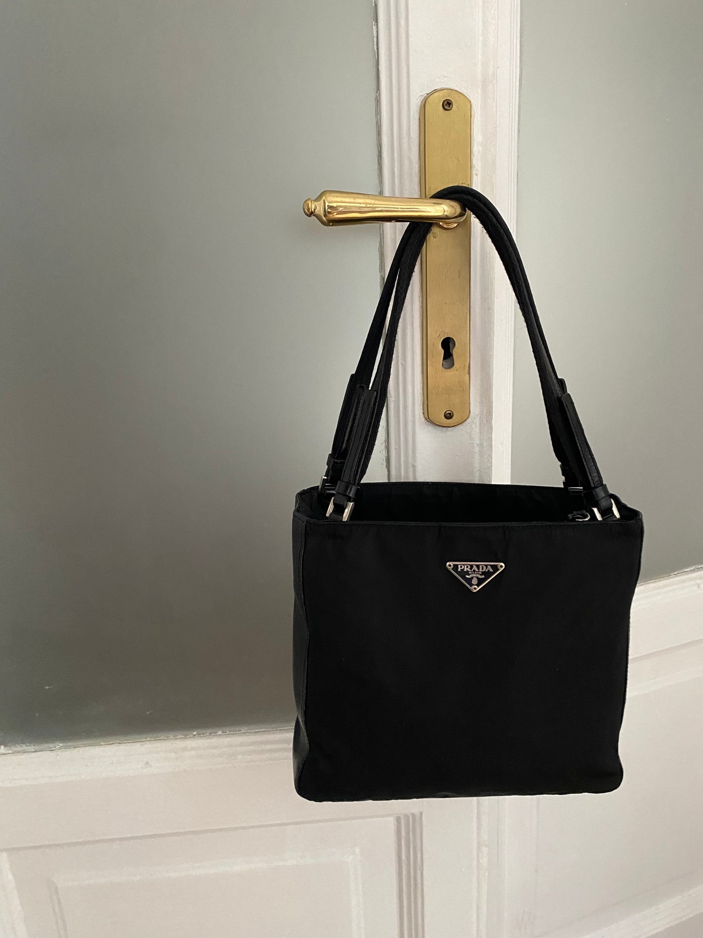 Prada Square Tote Nylon