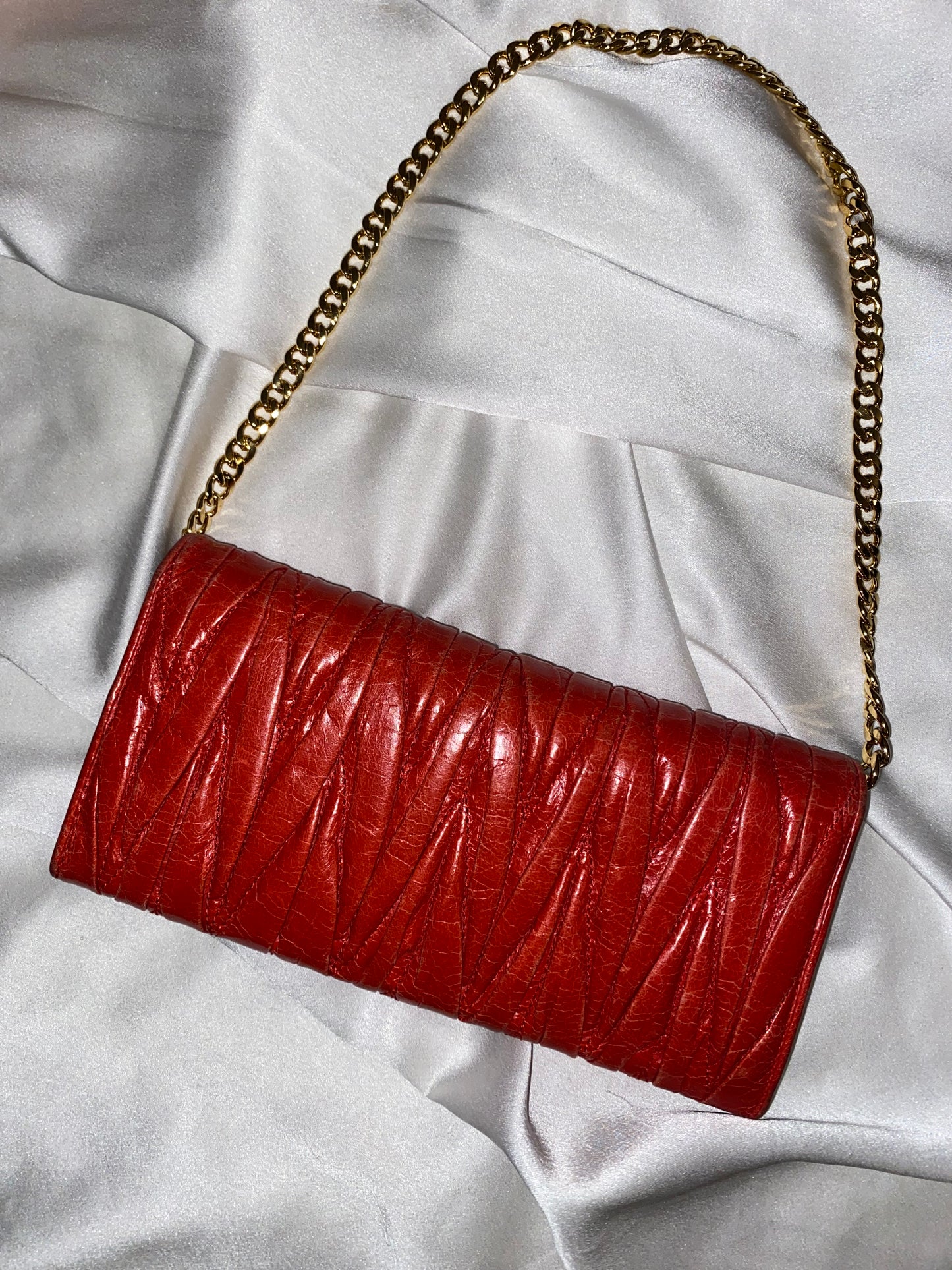 Miu Miu pochette matelasse