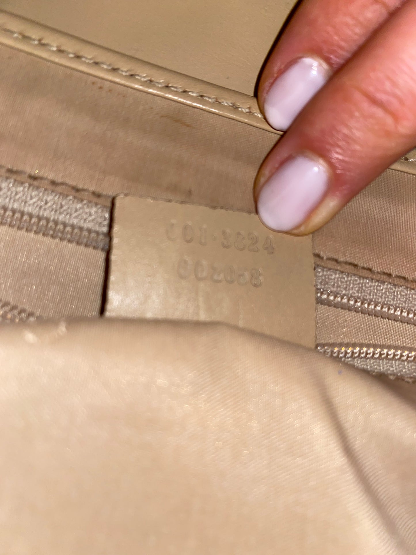 Gucci Jackie beige