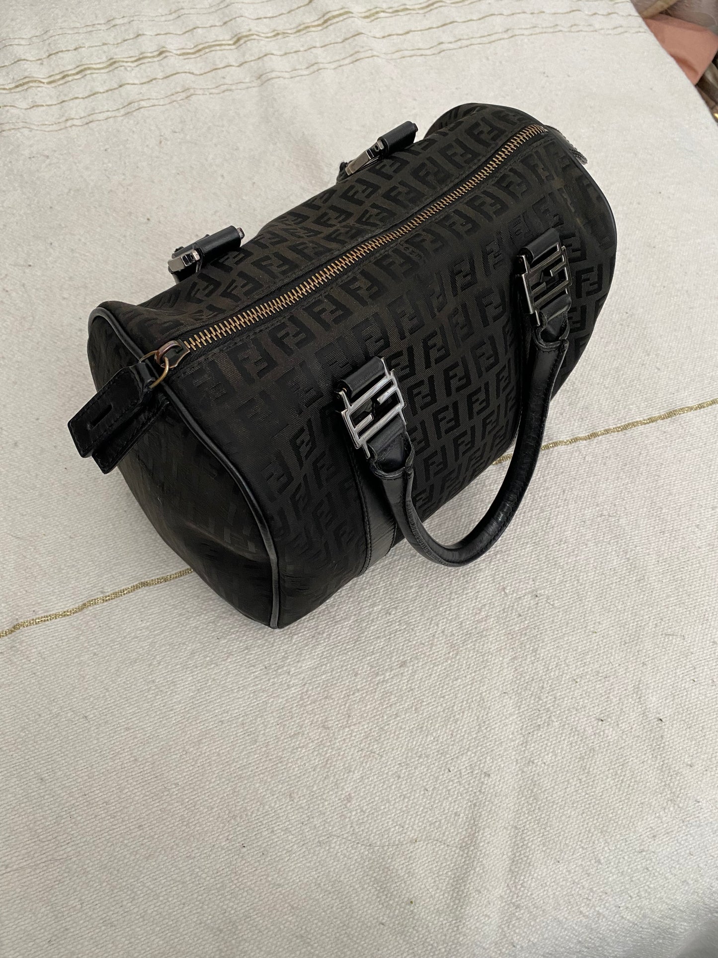 Fendi vitello zucchino boston small