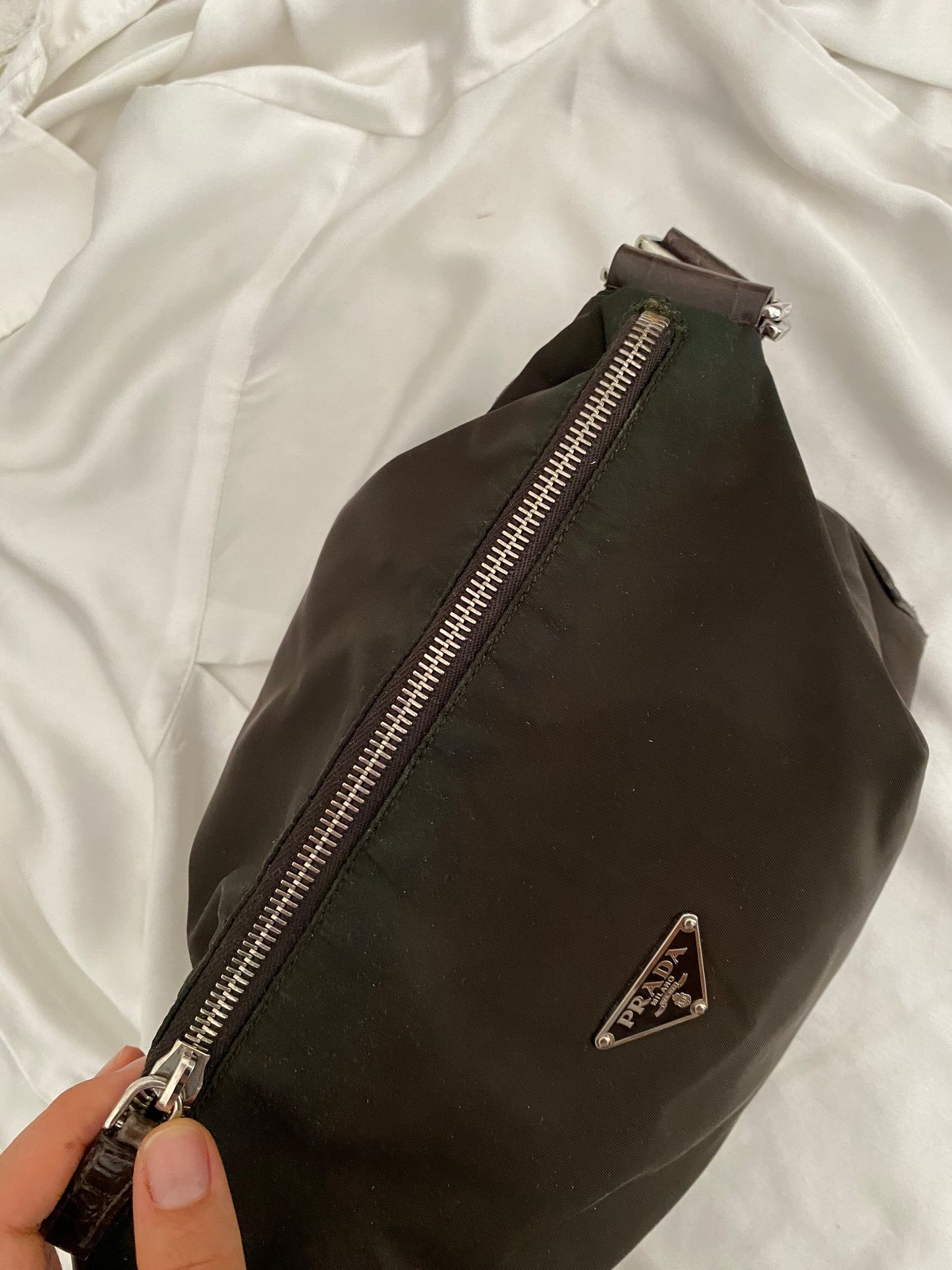 Prada hobo cioccolato