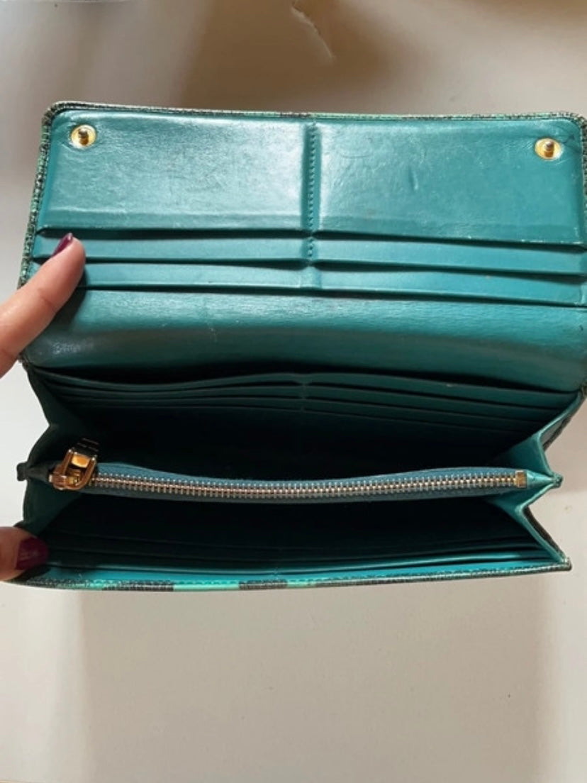 Miu miu green croc