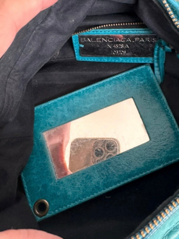 Balenciaga first turquoise ss 2005