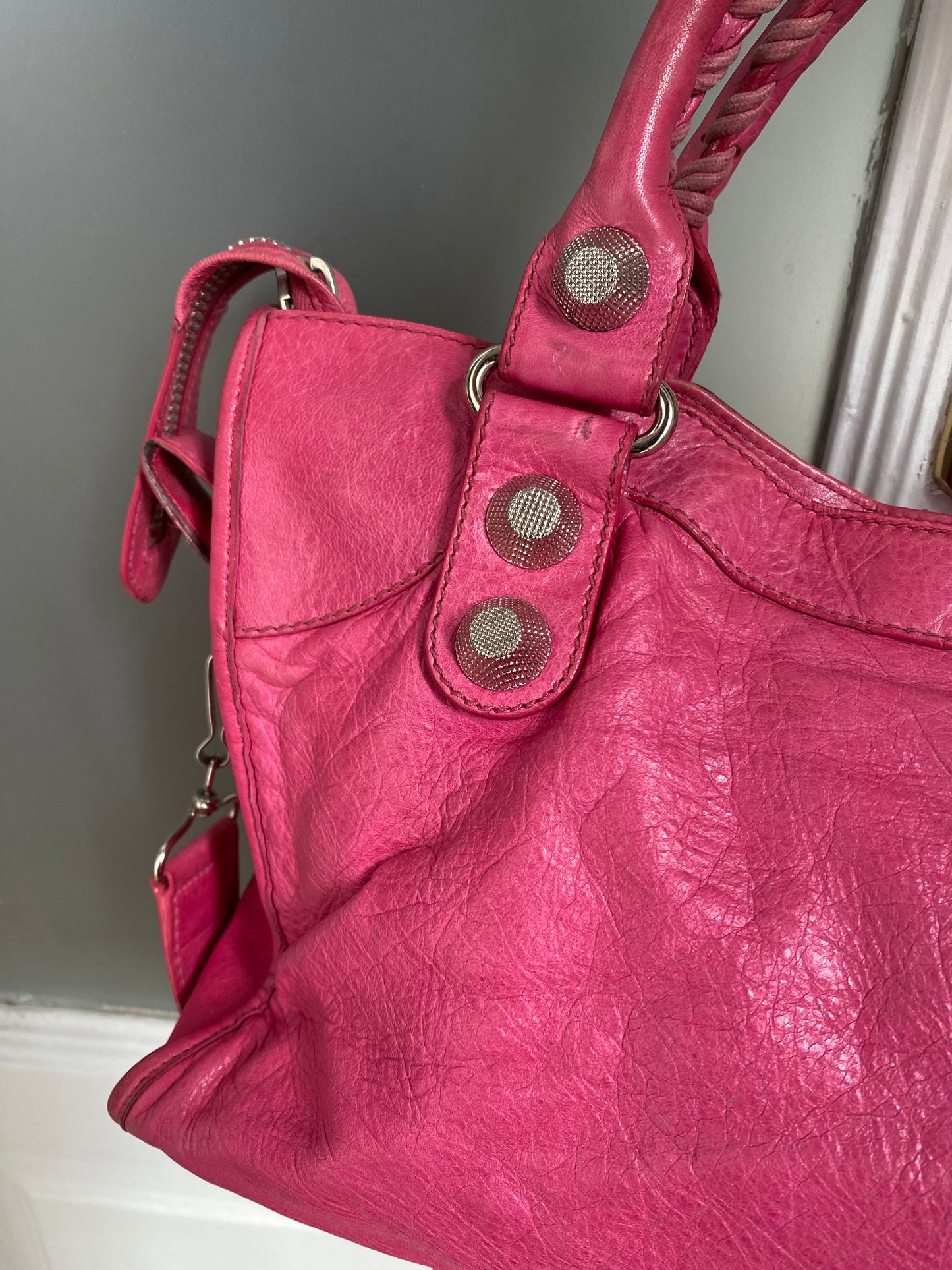 Balenciaga classic city rosa sorbet