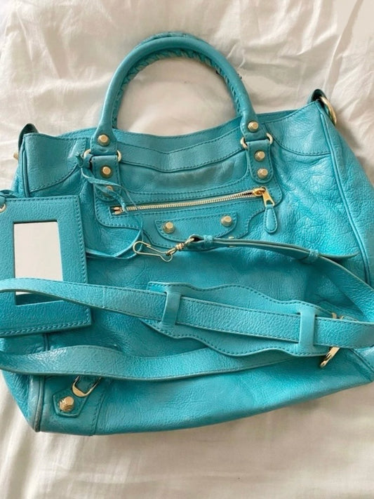 Balenciaga Velo bleu tropical s/s 2013