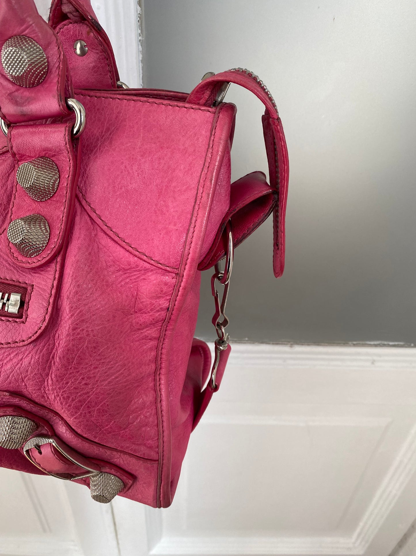 Balenciaga classic city rosa sorbet