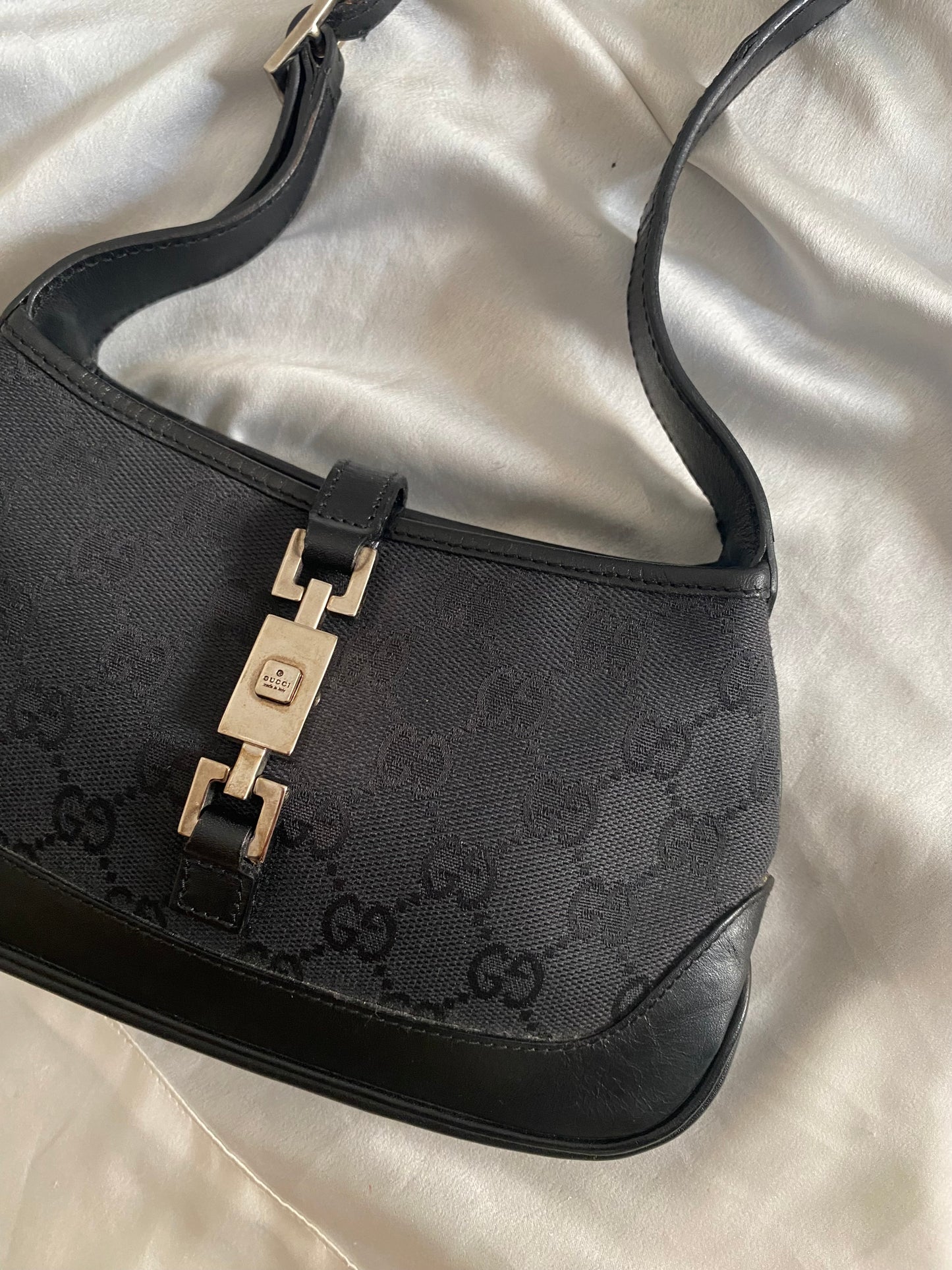 Gucci Jackie mini era Tom ford monogram nero