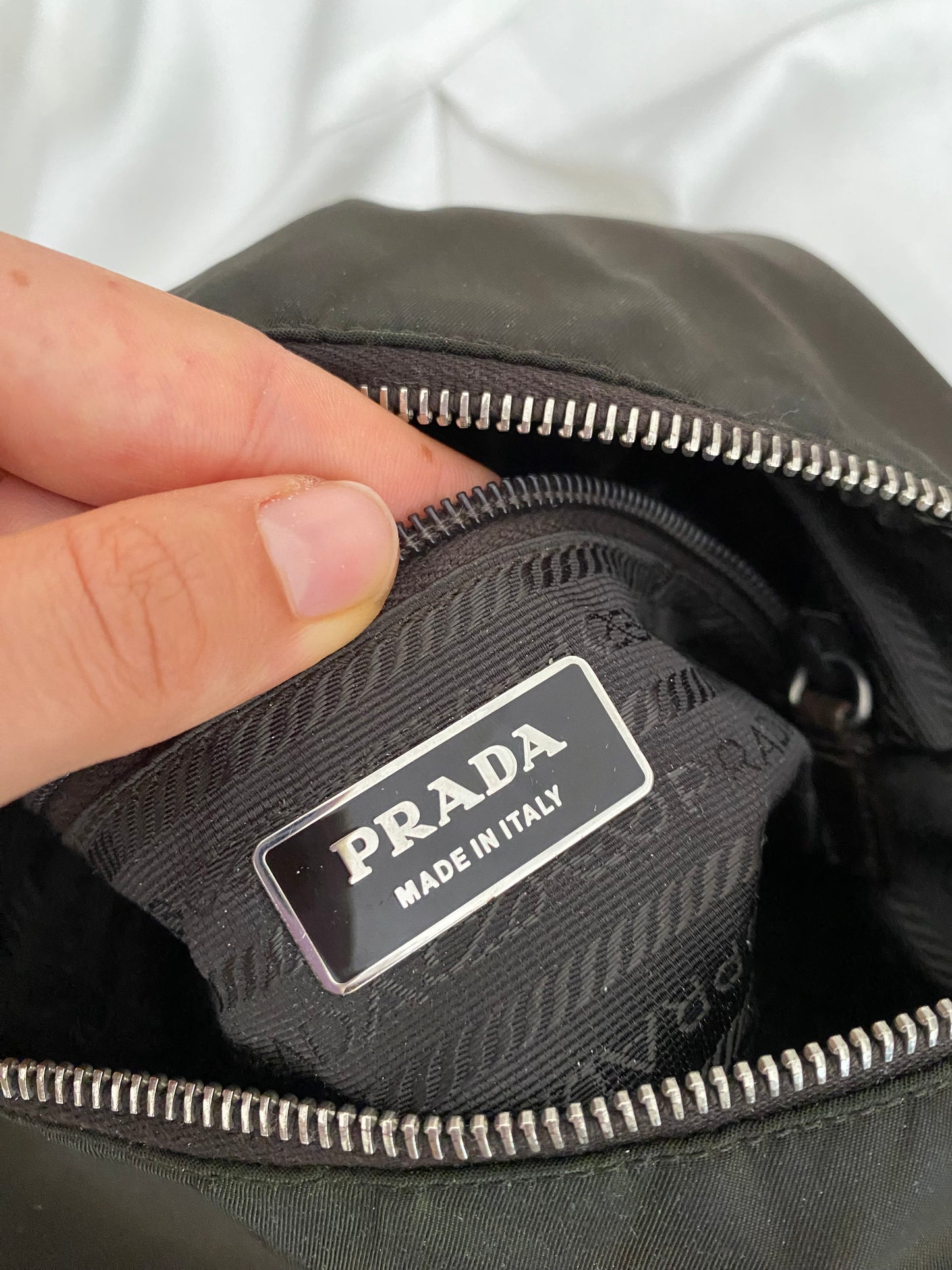 Prada hobo cioccolato