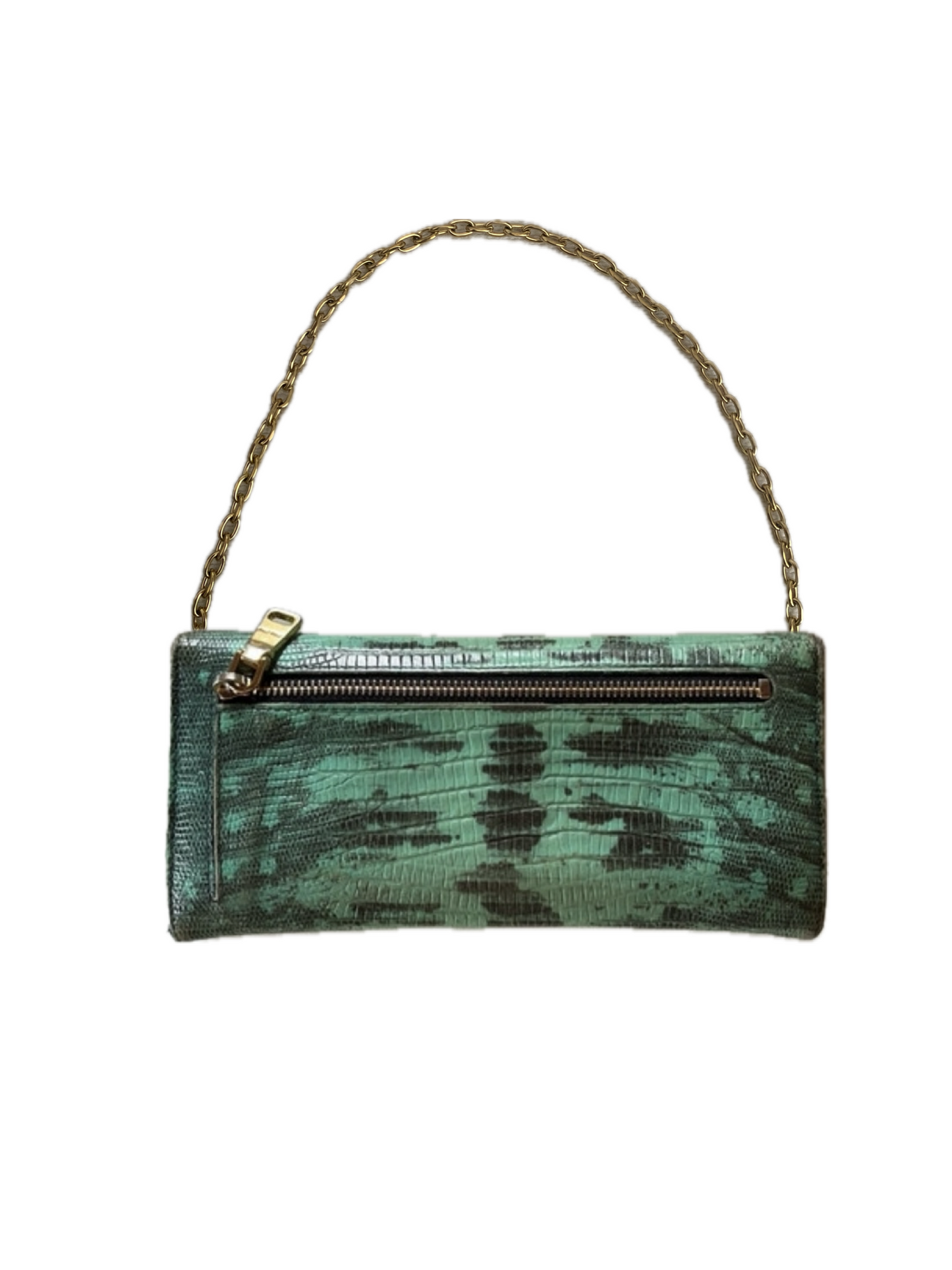 Miu miu green croc