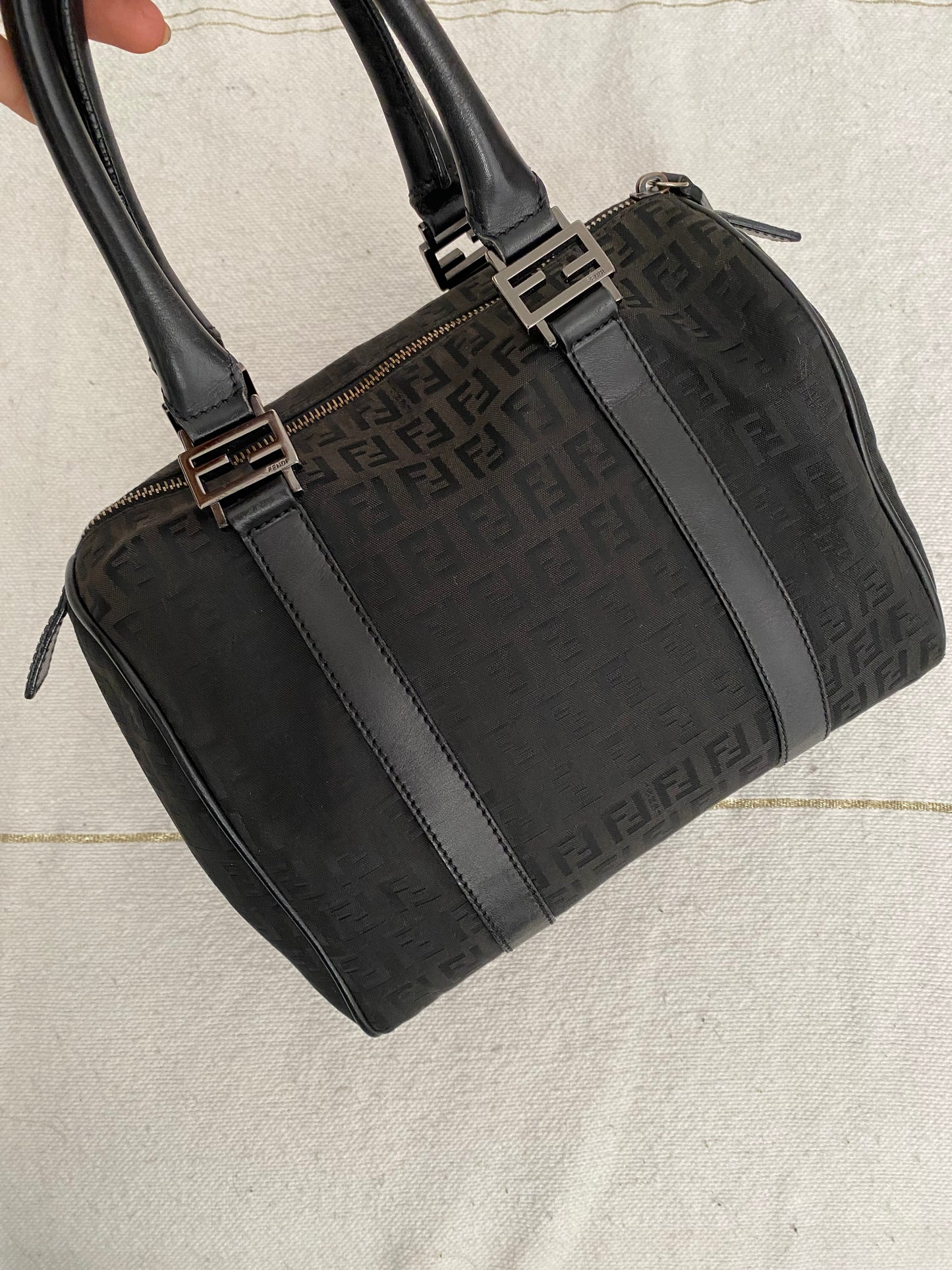 Fendi vitello zucchino boston small