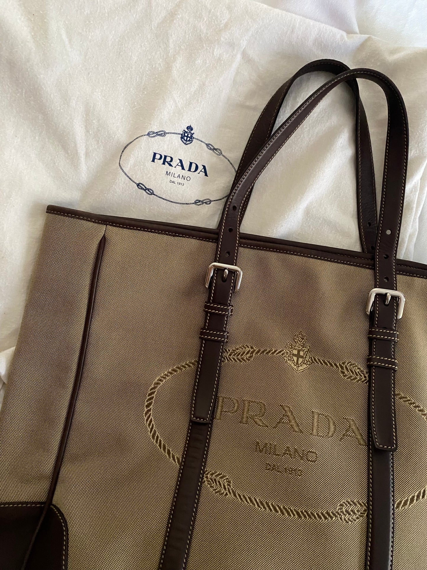 Prada maxi tote