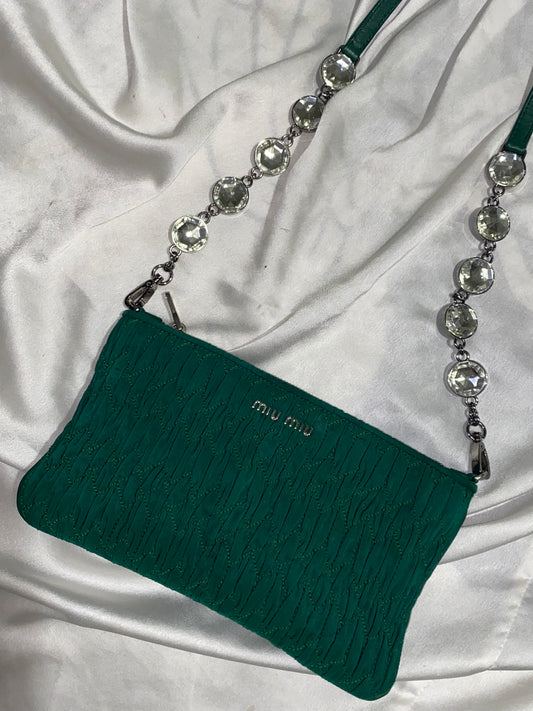 Miu Miu crystal pochette