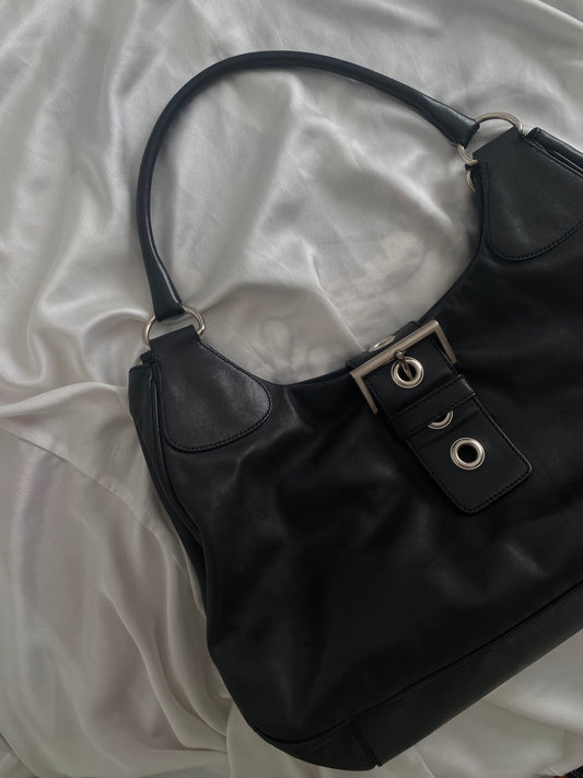 Prada Moon in pelle nera