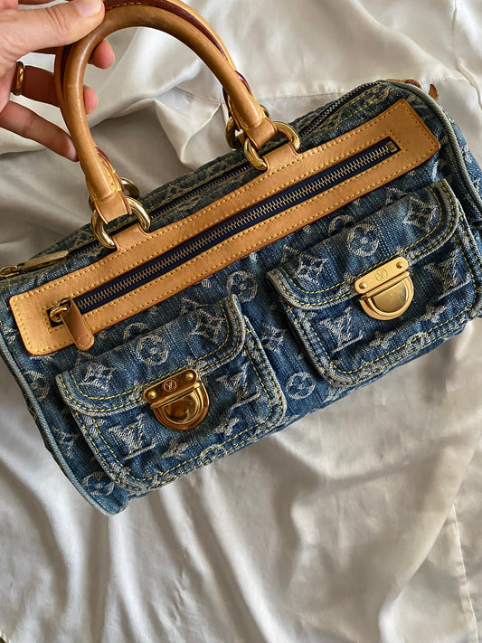 Louis Vuitton Neo Speedy Denim