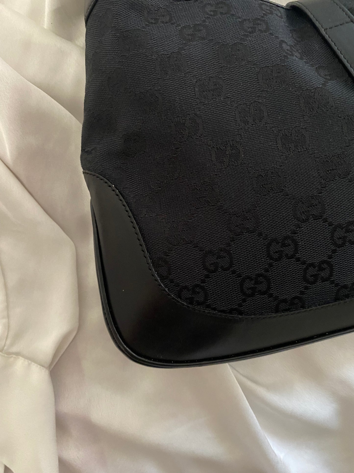 Gucci Jackie 1961 monogram nero