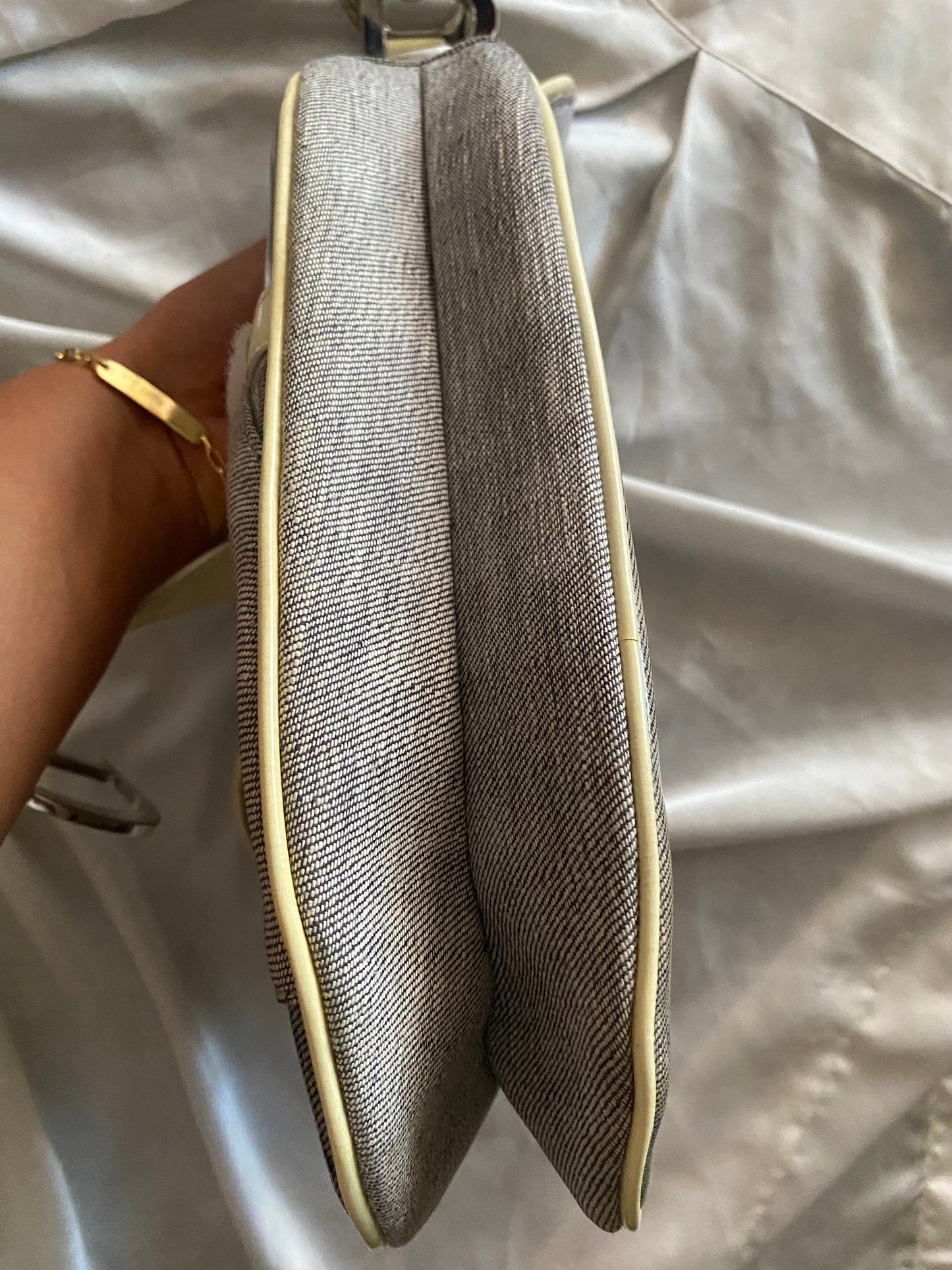 Dior saddle denim e butter yellow
