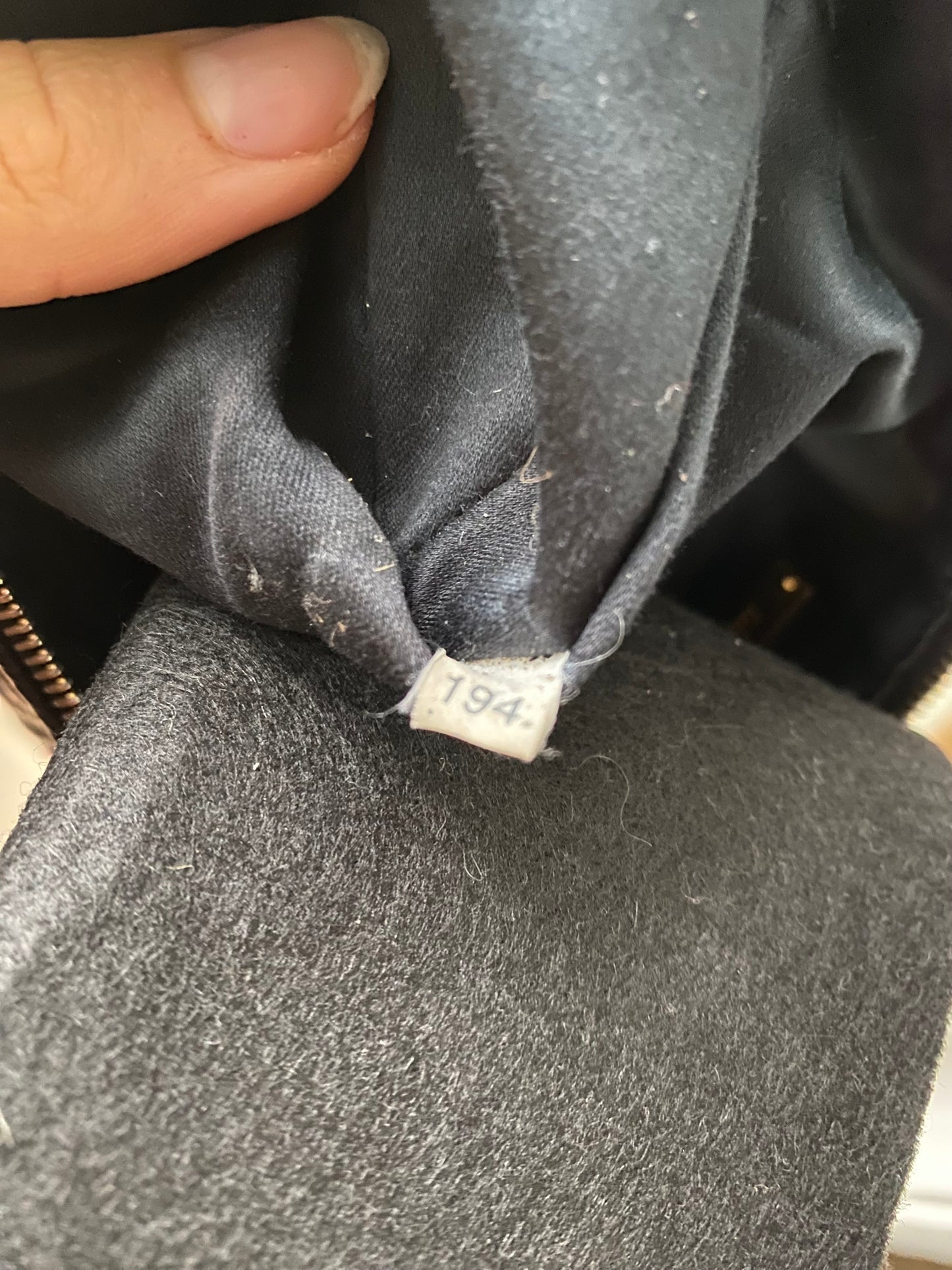 Miu miu pochette matelasse nera