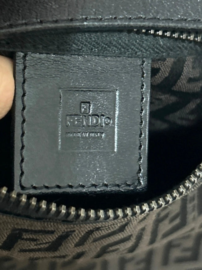 Fendi monogram zucchino brown mini