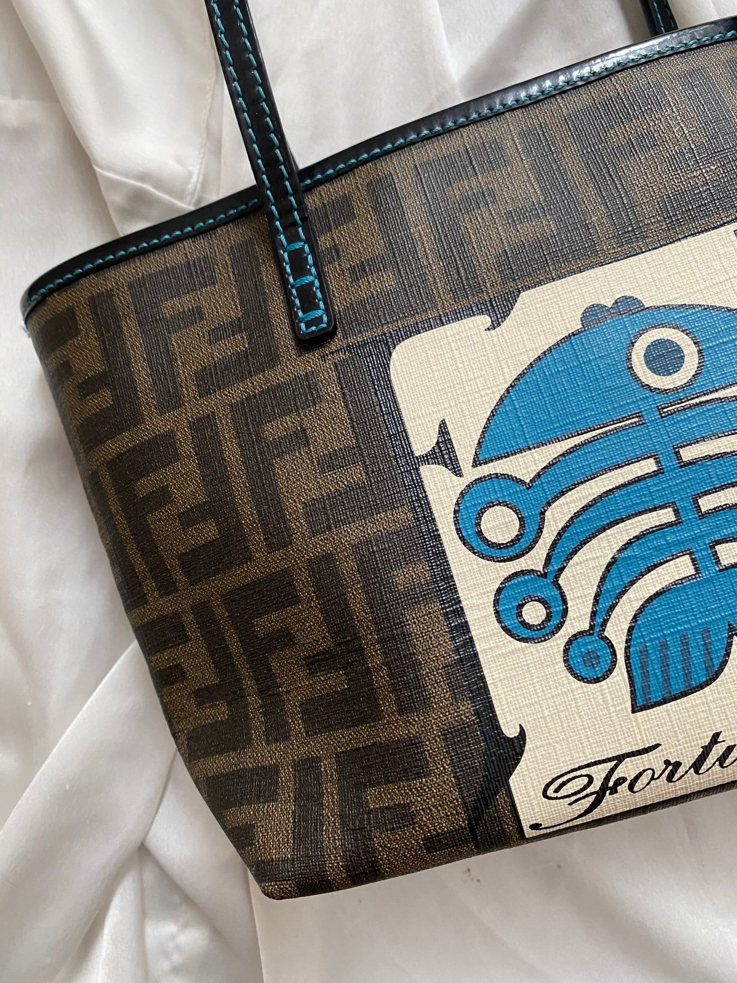 Fendi mini tote zucca edizione limitata Fortune