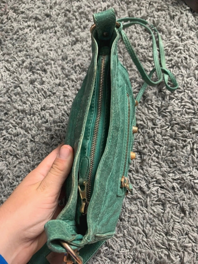 Balenciaga motocross giant hip bag