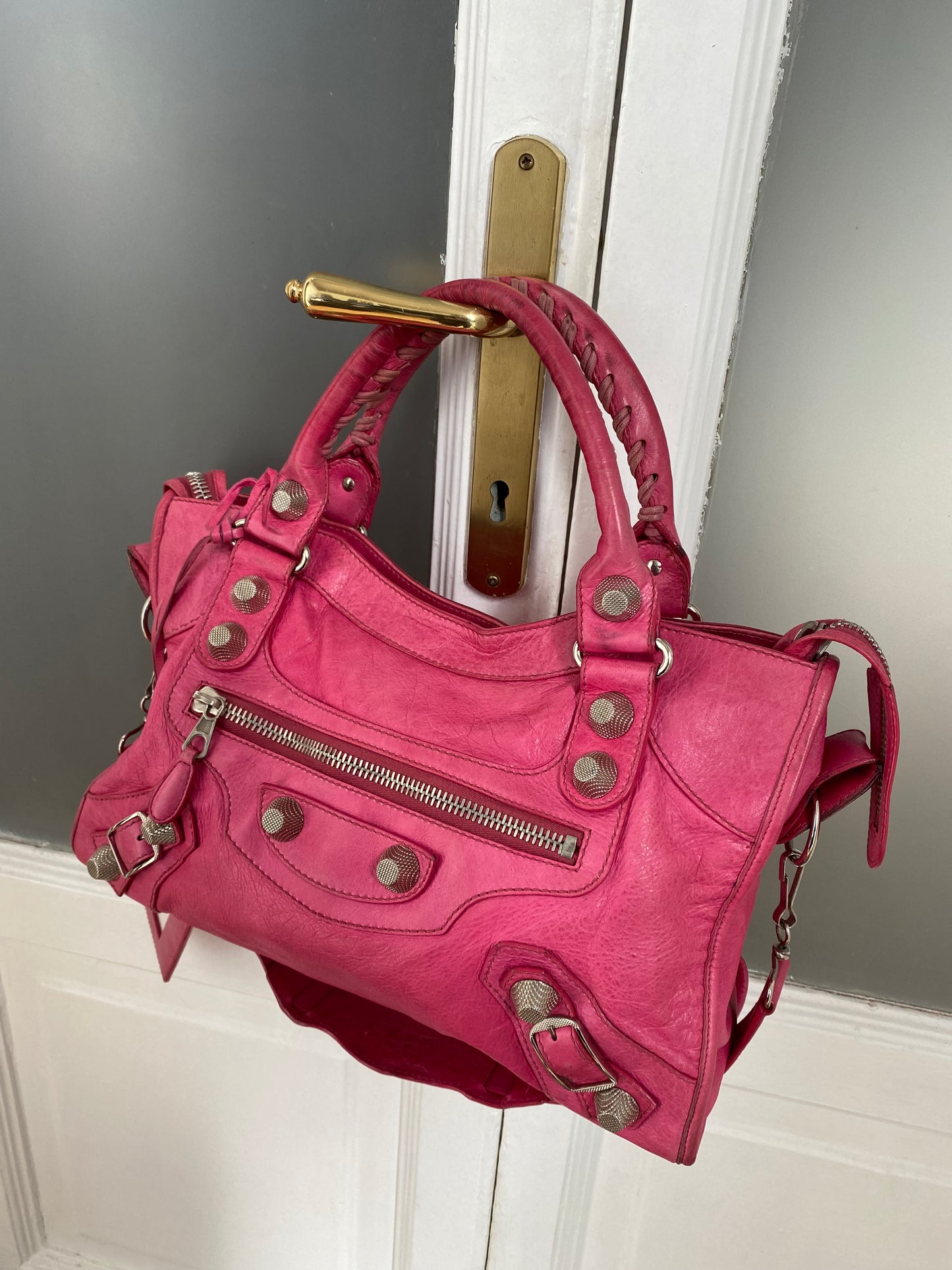 Balenciaga classic city rosa sorbet