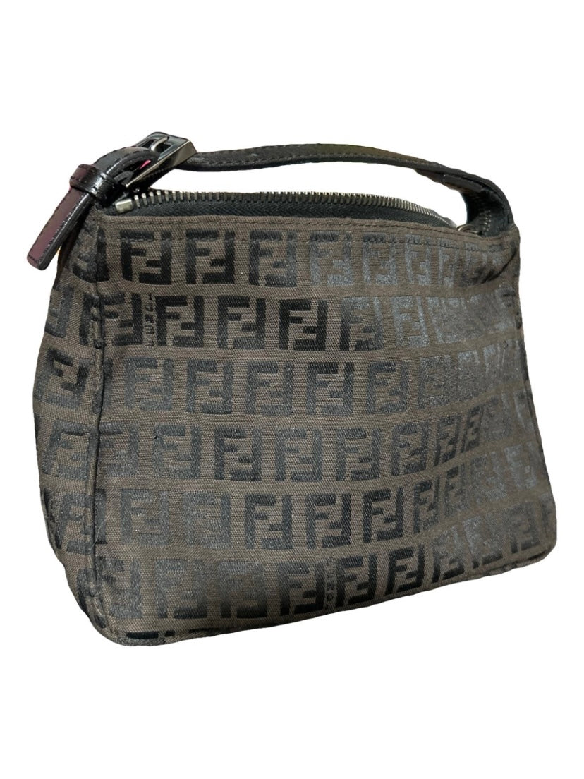 Fendi monogram zucchino brown mini