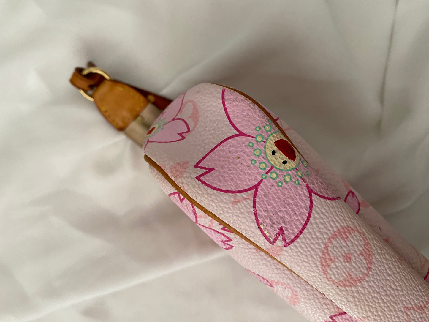 Louis Vuitton Pochette Accessoires Takashi Murakami Cherry Blossom Rosa