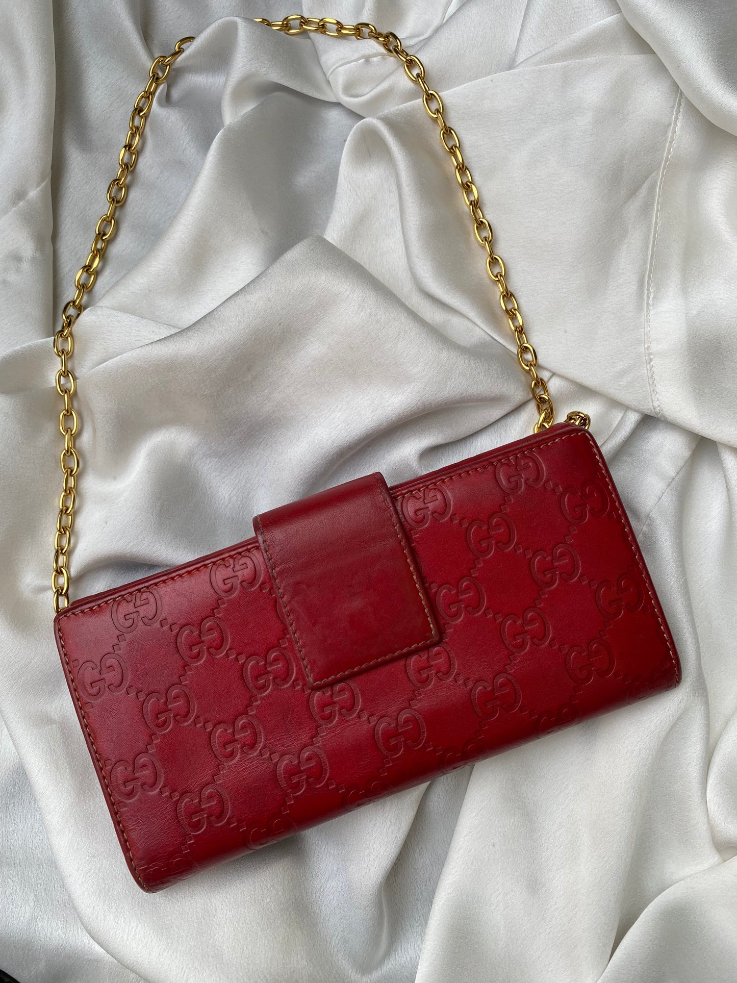 Gucci love lock pochette Cherry