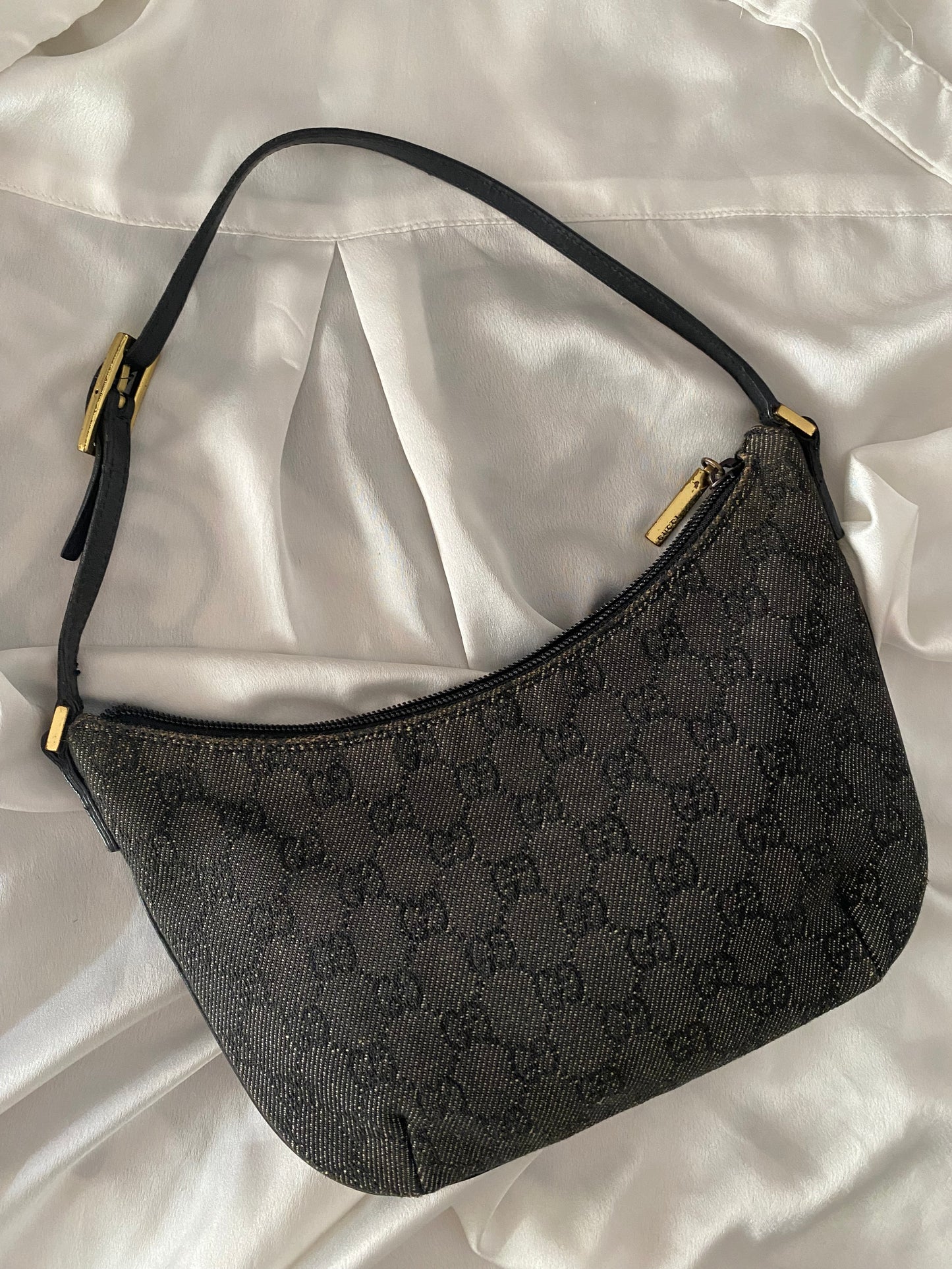 Gucci Moon Hobo Bag in Denim