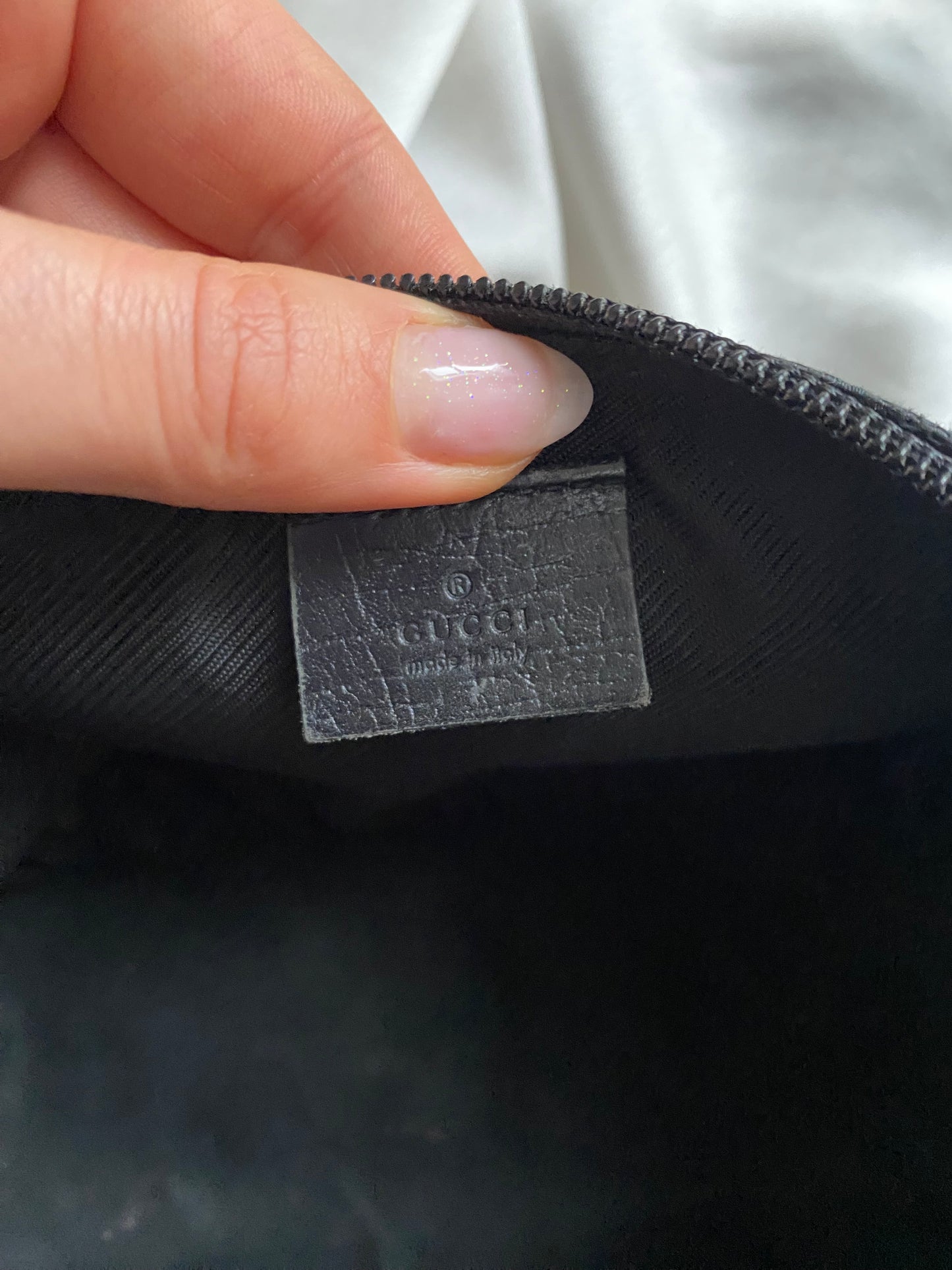 Gucci boat monogram nero