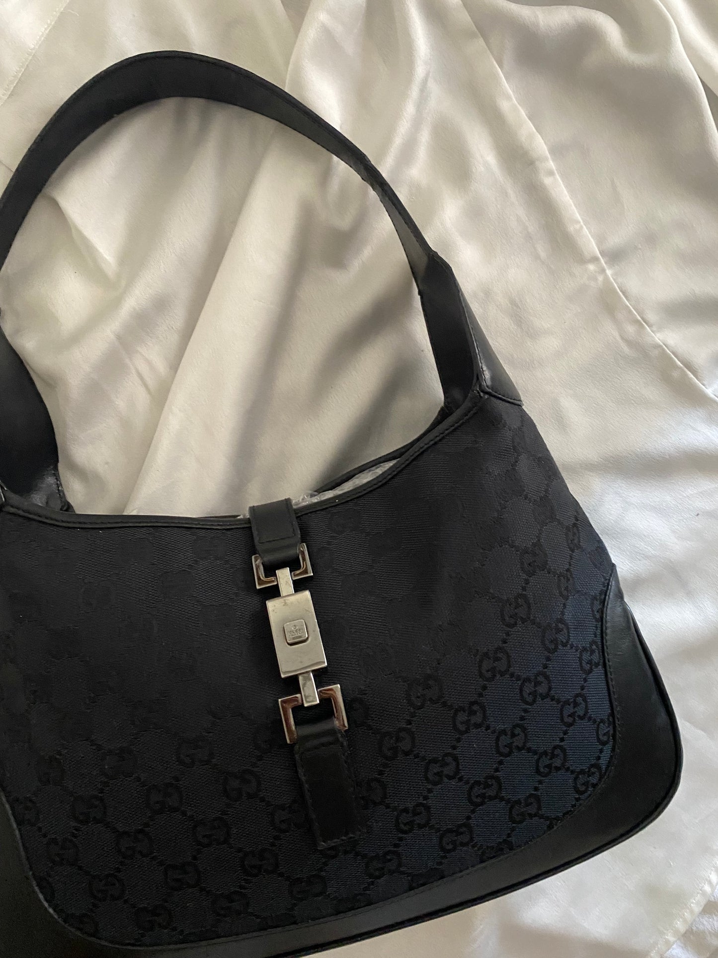 Gucci Jackie 1961 monogram nero