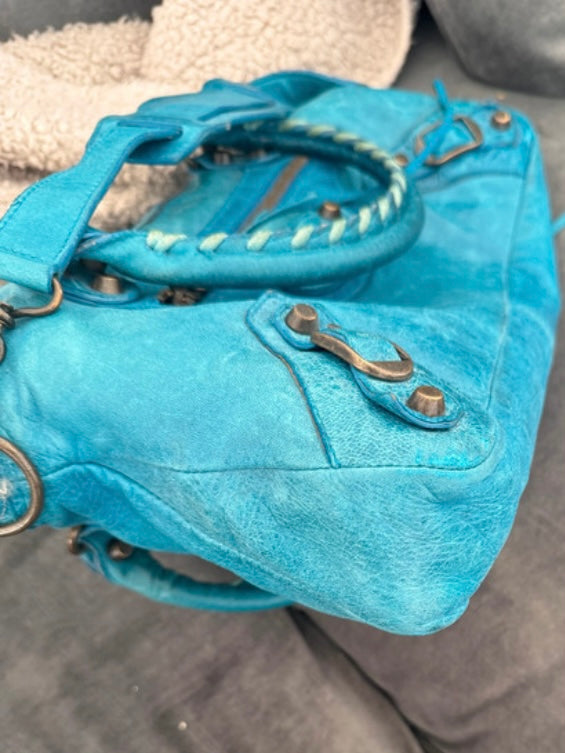 Balenciaga first turquoise ss 2005