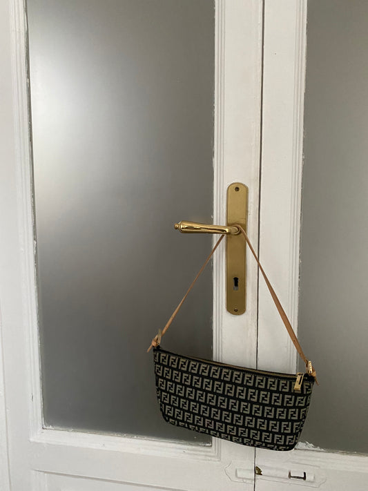 Fendi baguette half moon