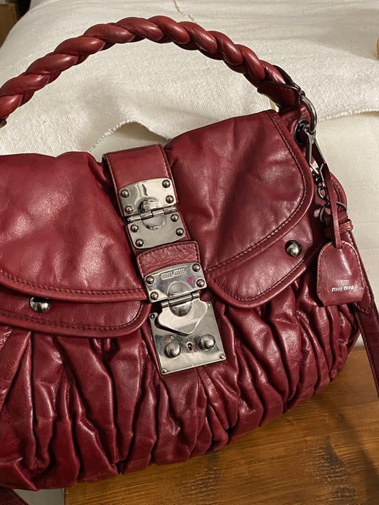 Miu miu coffer amarena