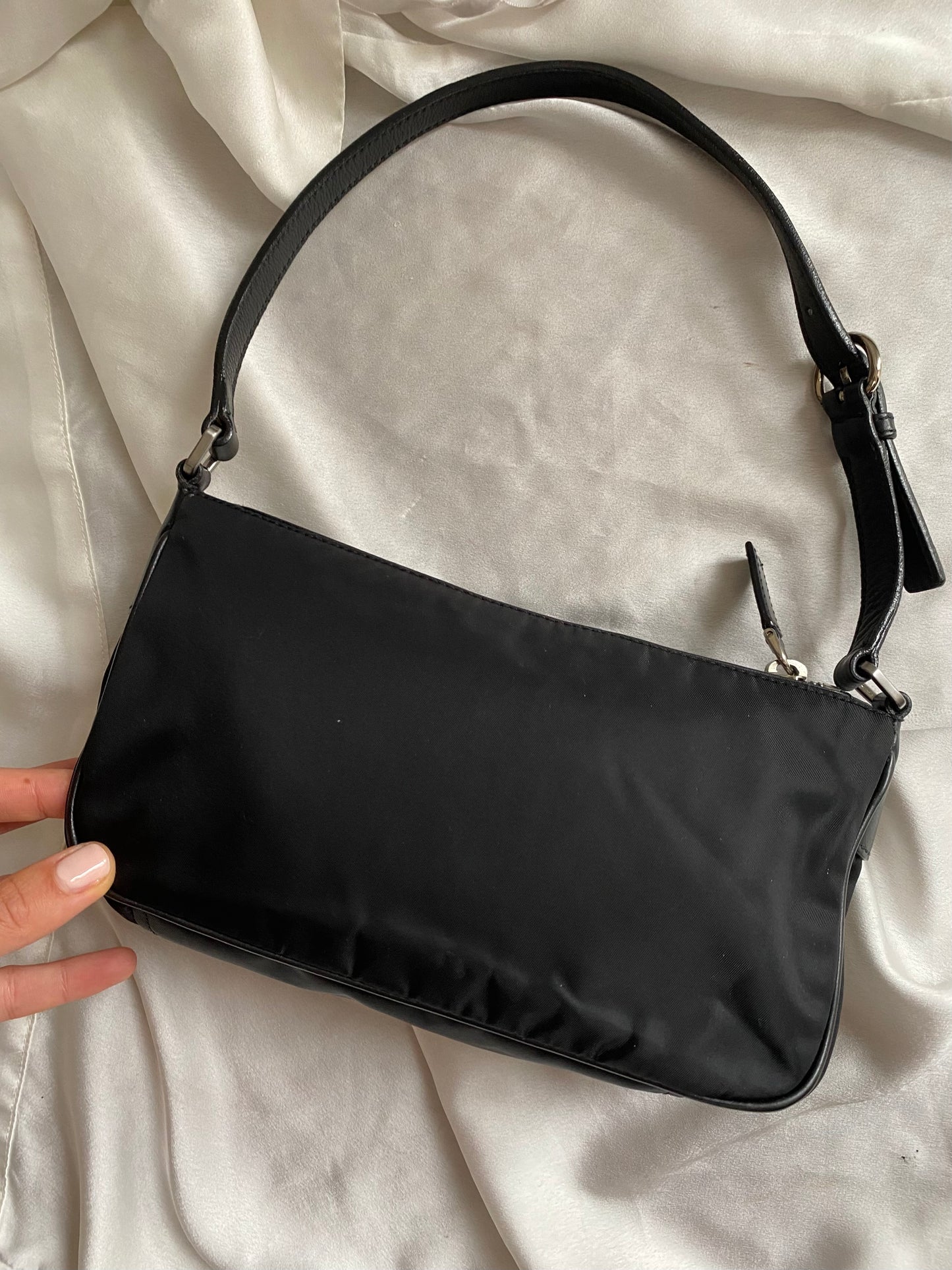 Prada hobo 2002 nylon e pelle