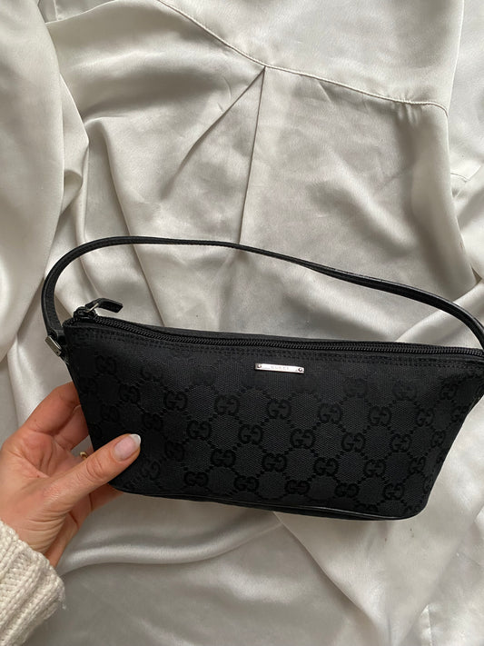 Gucci boat monogram nero
