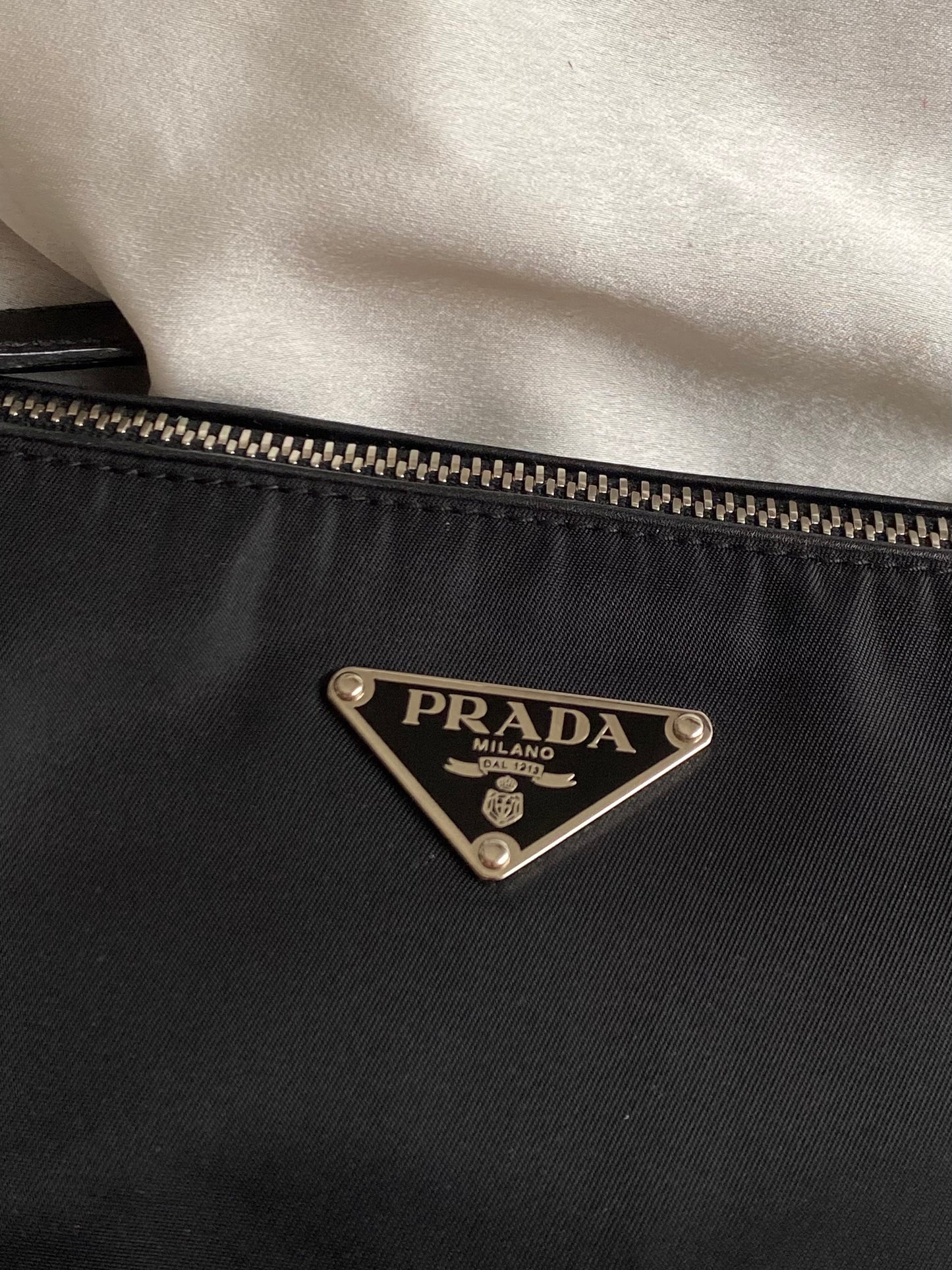 Prada hobo 2002 nylon e pelle