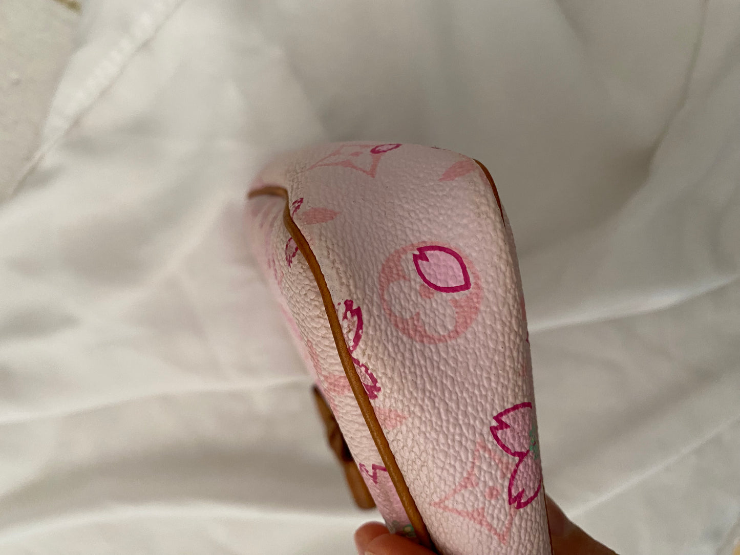 Louis Vuitton Pochette Accessoires Takashi Murakami Cherry Blossom Rosa