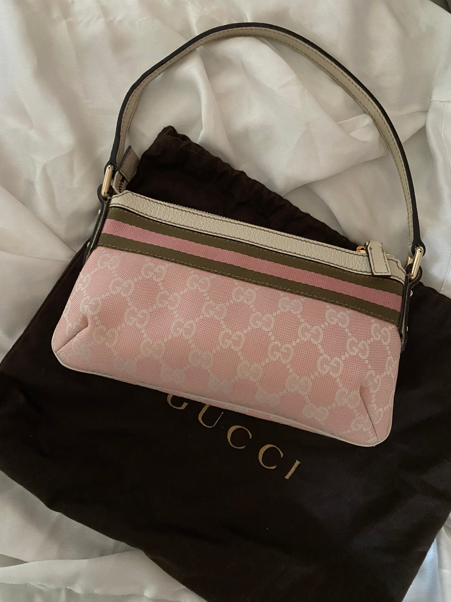 Gucci sherry line monogram rosa