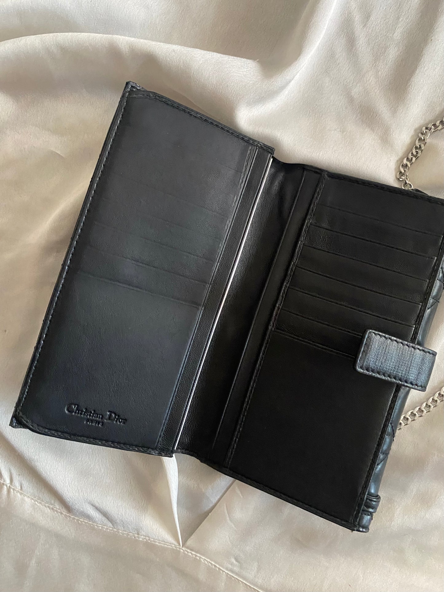 Dior pochette dragonne cannage