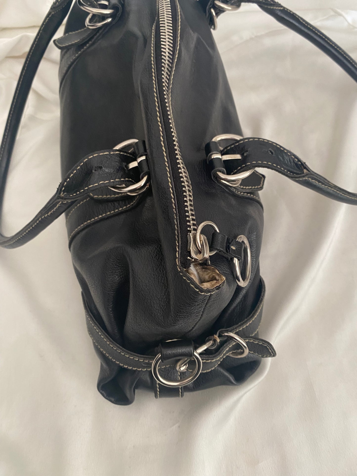 Prada buckle bag