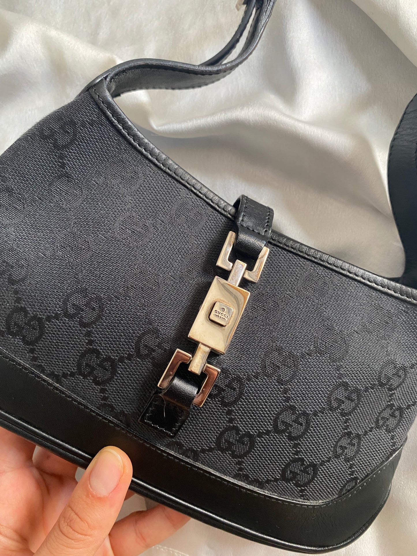 Gucci Jackie mini era Tom ford monogram nero
